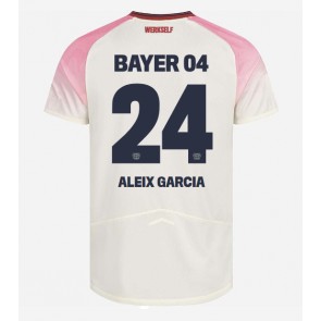 Bayer Leverkusen Aleix Garcia #24 Replika Bortatröja 2025-26 Kortärmad Bayer Leverkusen Aleix Garcia #24 Replika Bortatröja 2025-26 Kortärmad